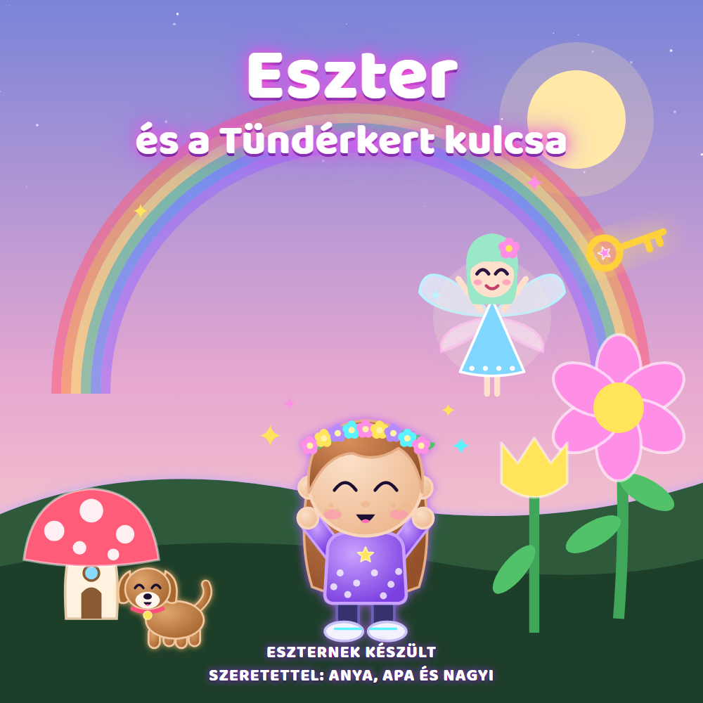 Egyedi, névre szóló mese – a gyermeked a főszereplő